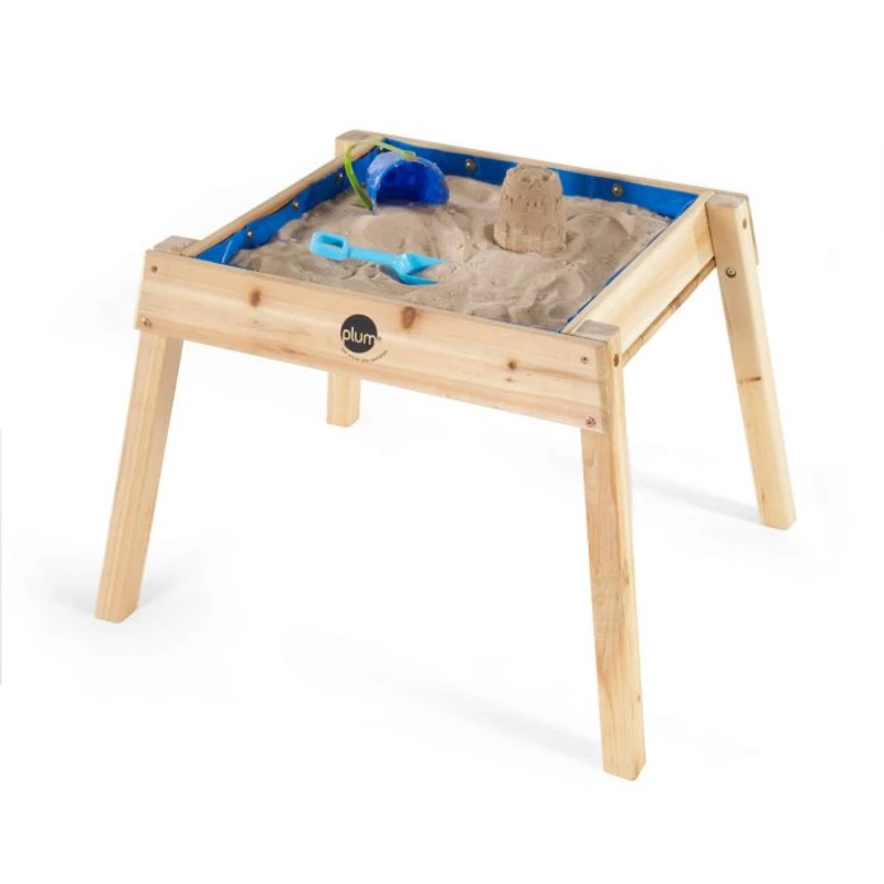 Image of Plum Play Plum Build & Splash Wooden Sand & Water Table Play Sets 80 x 67 x Beige 88577204000
