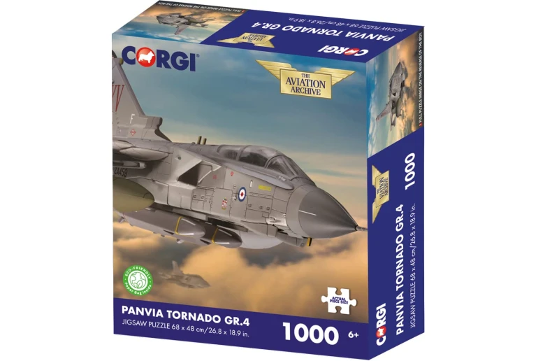 Image of Corgi Panvia Tornado 1000 piece jigsaw puzzle - None None One Size