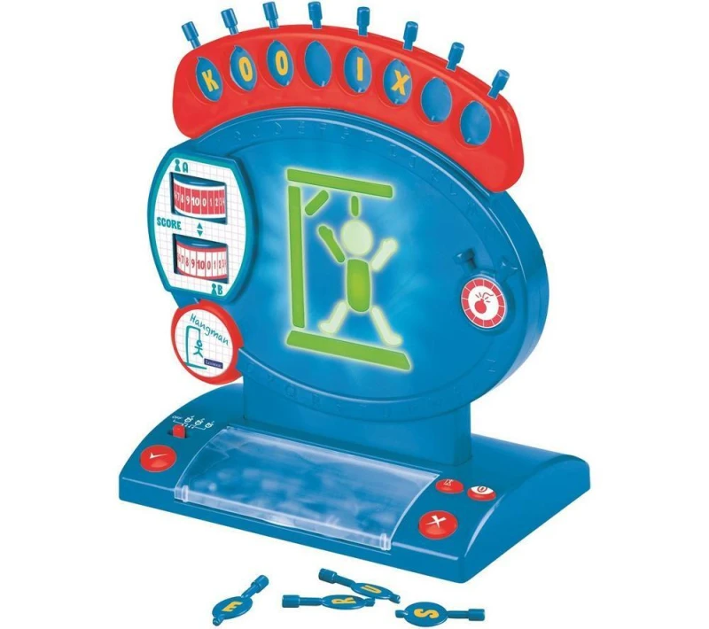 Image of LEXIBOOK JG800-14 Electronic Hangman, Blue 3380743004358