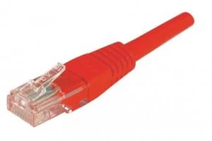 Image of EXC Patch Cable RJ45 U UTP cat.6 Red 1M