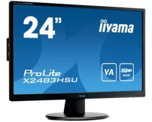 Image of iiyama ProLite 23.8" X2483HSU-B5 Full HD LED Monitor