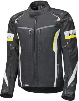 Image of Held Imola ST Motorcycle Textile Jacket, black-yellow Size M black-yellow, Size M