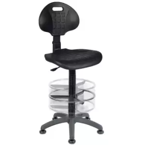 Image of Polyurethane Industrial High Operator Chair