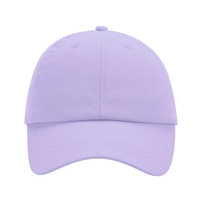 Image of Beechfield Mens 6 Panel Low Profile Baseball Cap in Lavender Lavender Male One Size