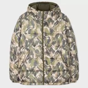 Image of Ps Paul Smith Mens Reversible Fibre Down Jacket