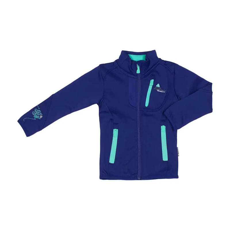 Image of Fleece jacket For Her Peak Mountain Aynur Bleu Female L