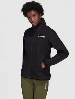 Image of adidas Terrex Multi RAIN. RDY Primegreen Two-Layer Rain Ja - Black