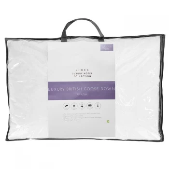 Image of Hotel Collection British Goose Down Pillow - White