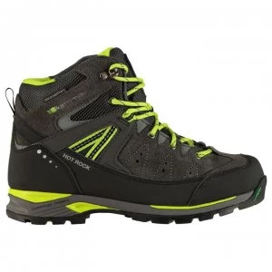 Image of Karrimor Hot Rock Childrens Walking Boots - Charcoal/Green