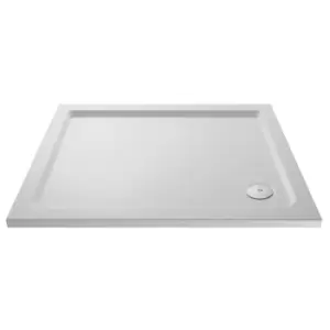 Image of Hudson Reed Slip Resistant Rectangular Shower Tray 1000 x 700mm - White
