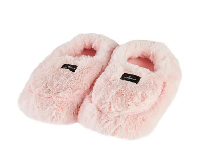 Image of Warmies Warmies Supersoft Heatable Slippers Pink KP75301