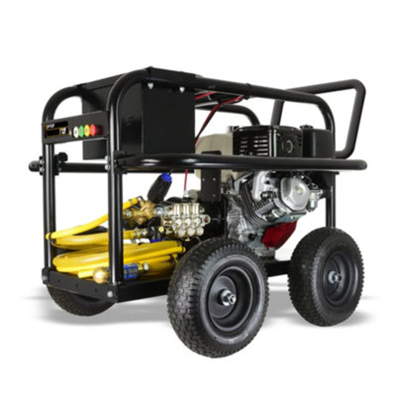 Image of V-Tuf T13 - 200Bar, 21L/min 13Hp Honda Driven Petrol Pressure Washer With Gearbox - Roll Cage Frame & Elec2,957.99Tric Start