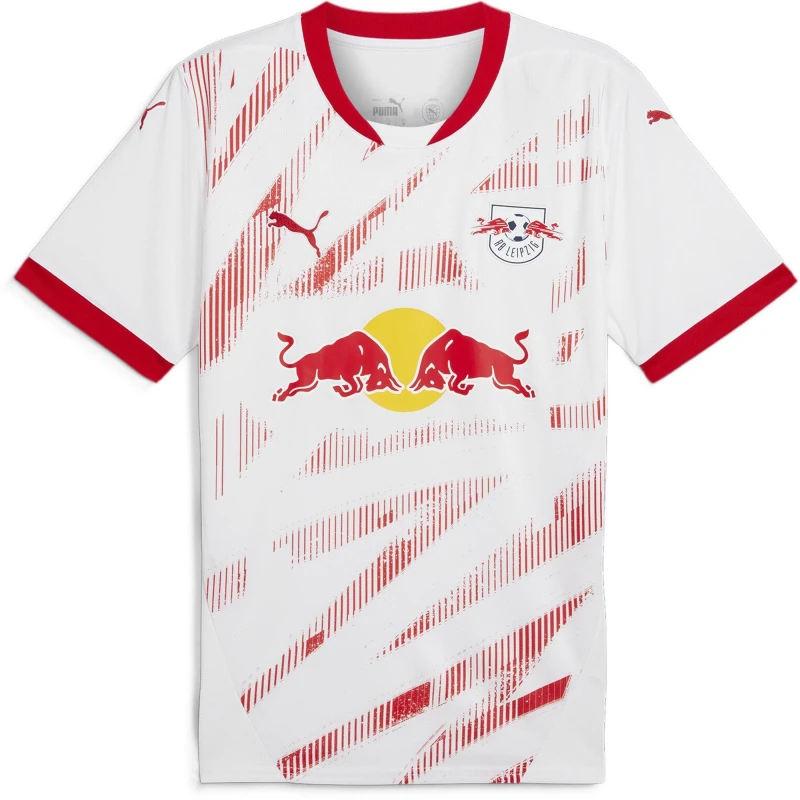 Image of Puma Red Bull Leipzig Home Shirt 2024 2025 Adults - White White M