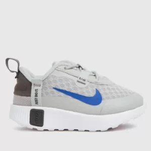 Image of Nike Light Grey Reposto Trainers Toddler