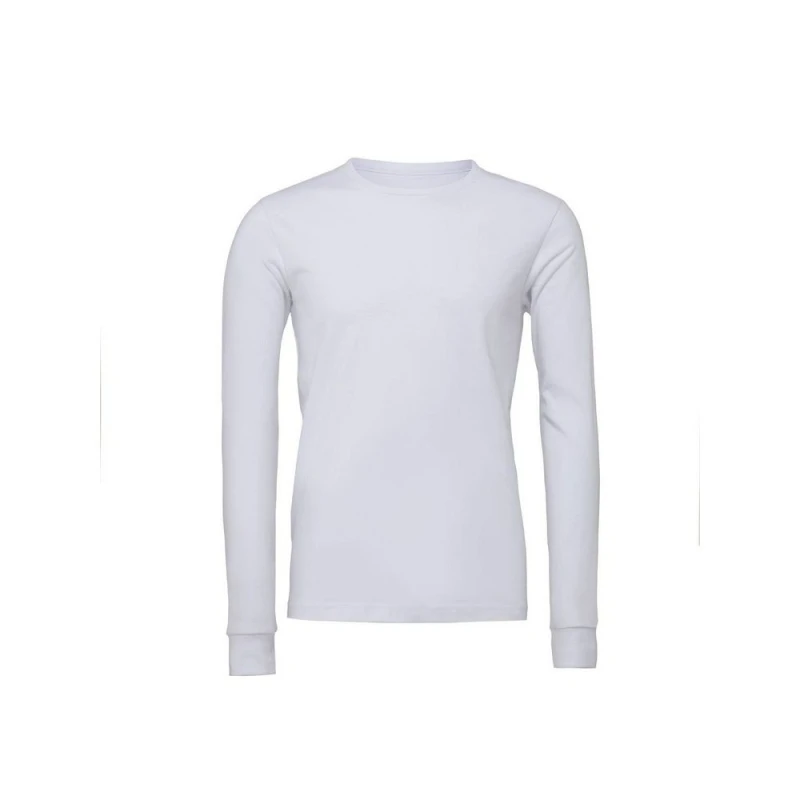 Image of Bella + Canvas Mens Jersey T-Shirt in White Size: XS White Male XS