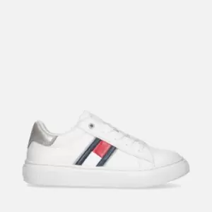 Image of Tommy Hilfiger Kids Flag Faux Leather - UK 13 Kids