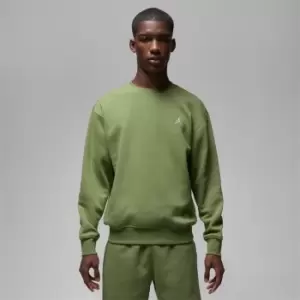 Image of Air Jordan Essentials Mens Fleece Crew - Green