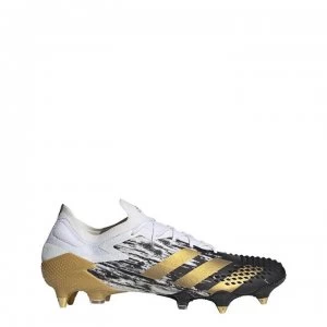 Image of adidas Predator Mutator 20.1 L Football Boots Soft Ground - White/MetGold