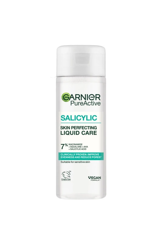 Image of Garnier Womens Pure Active Salicylic Skin Perfecting Liquid Care 120ml Multicolor Female 120ml