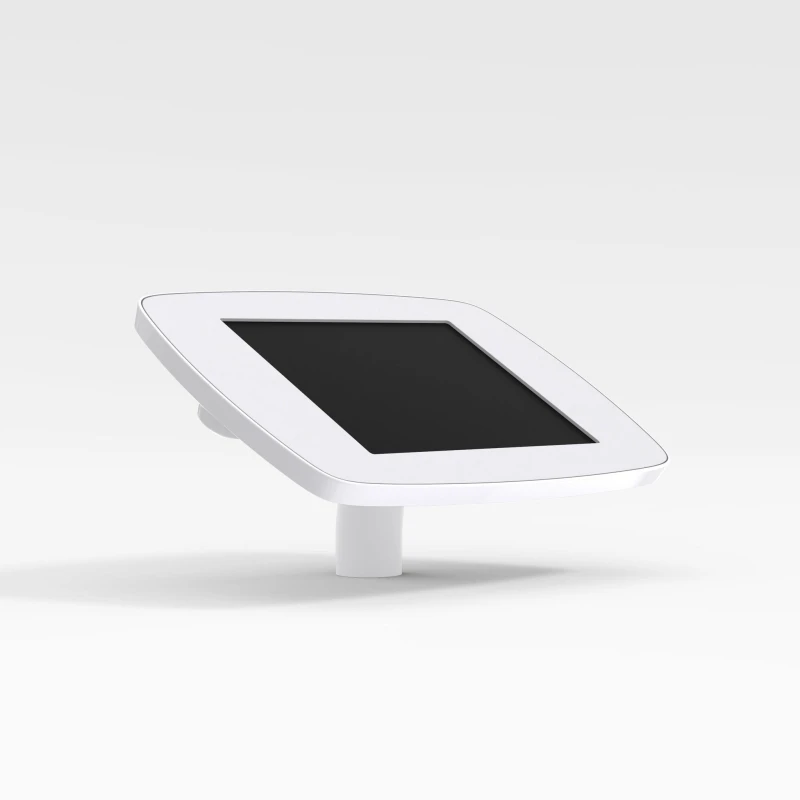 Image of Bouncepad Desk Apple iPad Mini 4/5 Gen 7.9 (2015 - 2019) White Exposed Front Camera and Home Button DSK-W4-M4-MN