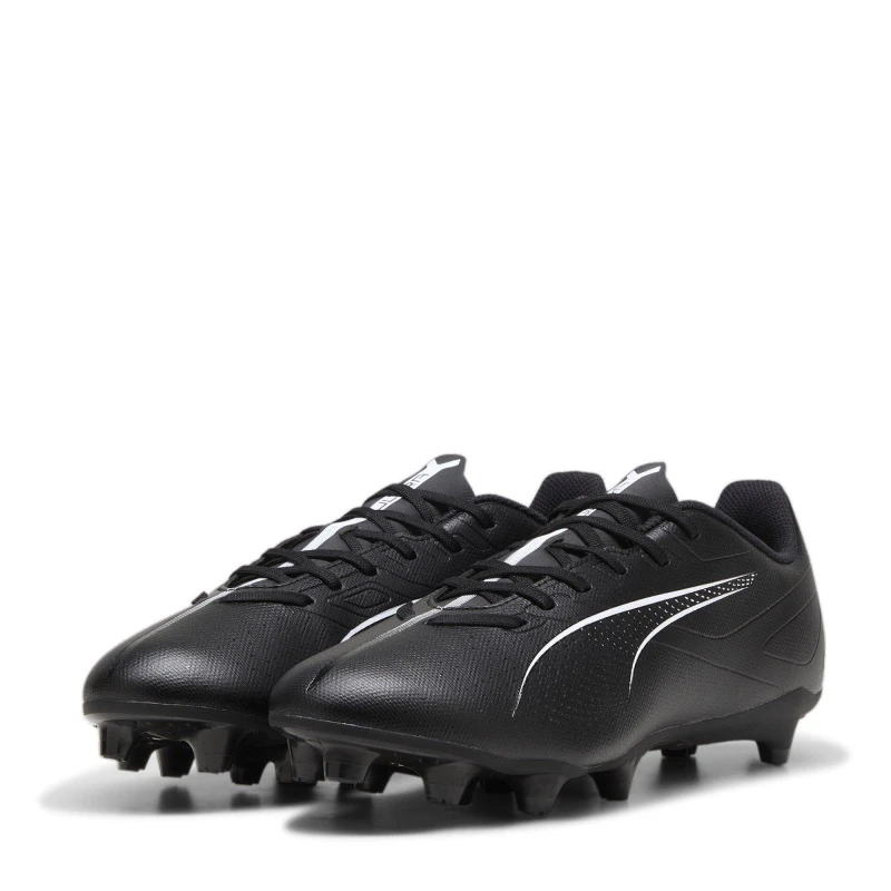 Image of Puma Ultra Play Firm Ground Football Boots - Black 9