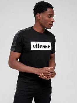 Image of Ellesse Docari Tee - Black Size M Men