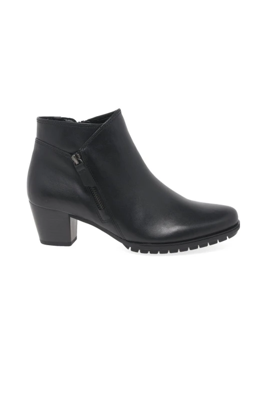 Image of Gabor 'Olivetti' Ankle Boots Black