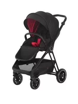 Image of My Babiie Dani Dyer Rouge Black Pushchair, Red