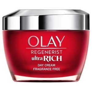 Image of Olay Regenerist Ultra Rich Fragrance-Free Face Cream 50ml