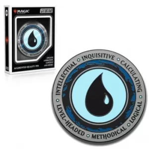 Image of PFMTG004 Magic The Gathering Blue Mana Crest Augmented Reality Pin