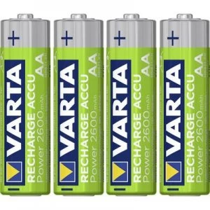 Image of Varta Ready2Use HR06 AA battery (rechargeable) NiMH 2600 mAh 1.2 V 4 pcs