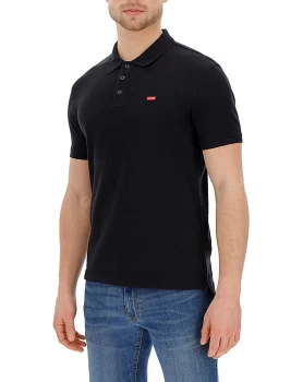 Image of Levis Black (Big & Tall) Housemark Polo