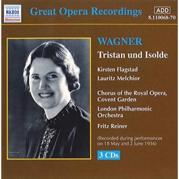 Image of Flagstad/Melchior/Reiner - Great Opera Recordings - Tristan Und Isolde CD