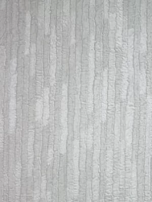 Image of Fine Decor Bergamo Leather Texture Off White/Silver
