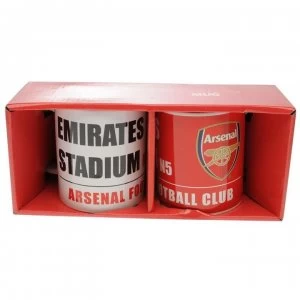 Image of Team Twin Mug Set - Arsenal