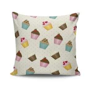 Image of NKRLNT-009 Multicolor Cushion
