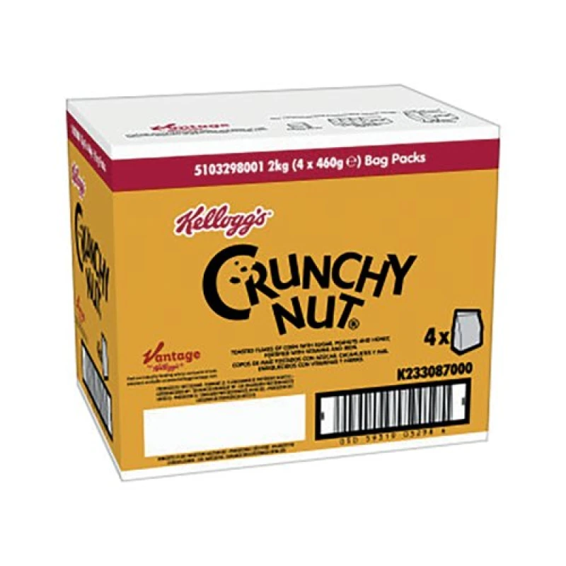 Image of Kelloggs Crunchy Nut Bag 460g (4 Pack) 5103298000