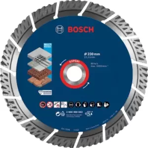 Image of Bosch Expert Multi Material Diamond Cutting Disc 230mm 2.4mm 22mm