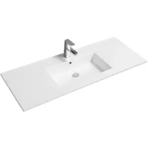 Image of Thin-Edge 4012 Ceramic 121cm Inset Basin with Rectangular Bowl