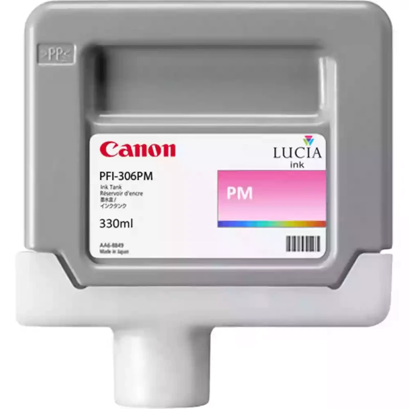 Image of Canon PFI-306PM Photo Magenta Pigment Ink Tank Cartridge - 330ml