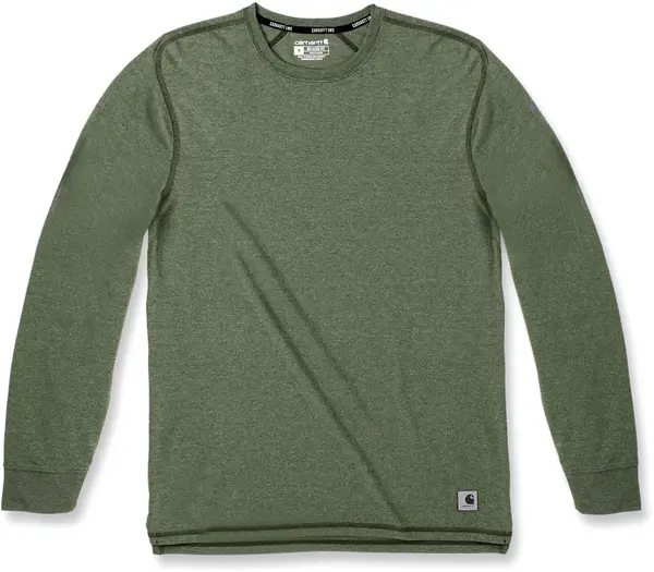 Image of Carhartt Lightweight Durable Relaxed Fit Longsleeve, green, Size M