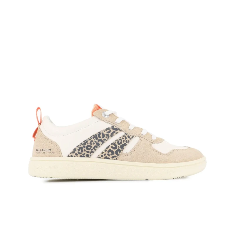 Image of Palladium Trainers Palladium Pallacup Flame Lth Beige Unisex 38