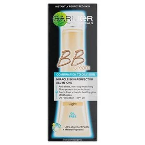 Image of Garnier BB Cream Oil Free Light Tinted Moisturiser 40ml