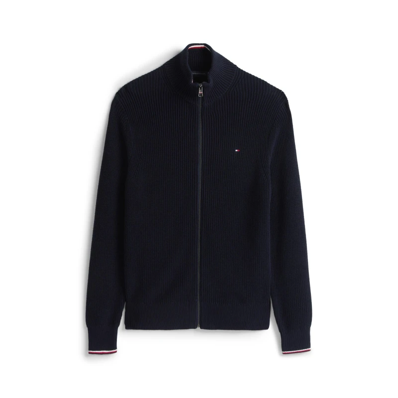 Image of Tommy Hilfiger Mens Crew Neck Jumper Desert Sky DW5 male S