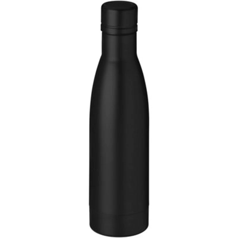 Image of Avenue Avenue Vasa Copper Vacuum Insulated Bottle in Black One Size Unisex 5057819361520