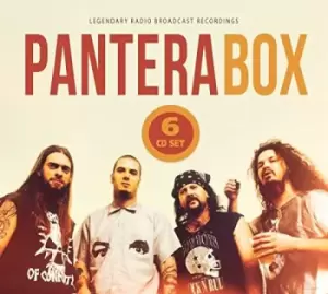 Image of Pantera Box / Radio Recordings CD multicolor