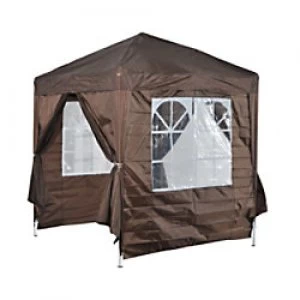 Image of OutSunny Pop Up Gazebo Coffee Water proof Outdoors 200 mm x 1220 mm x 200 mm