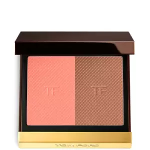 Image of Tom Ford Shade and Illuminate Blusher 6.5g (Various Shades) - 03 Peach Poison