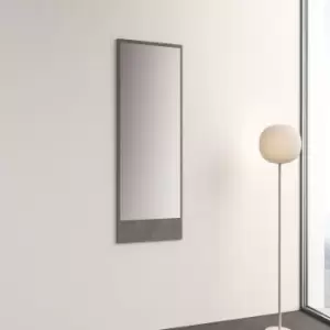 Image of Rectangular Grey Bathroom Mirror 600mm - Nerja