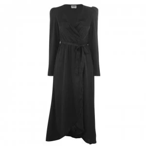 Image of Vero Moda Julia Long Sleeve Maxi Dress - A-24 PHANTOM